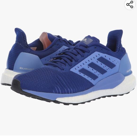 adidas Shoes - Adidas Solar Glide ST‎ blue running shoes